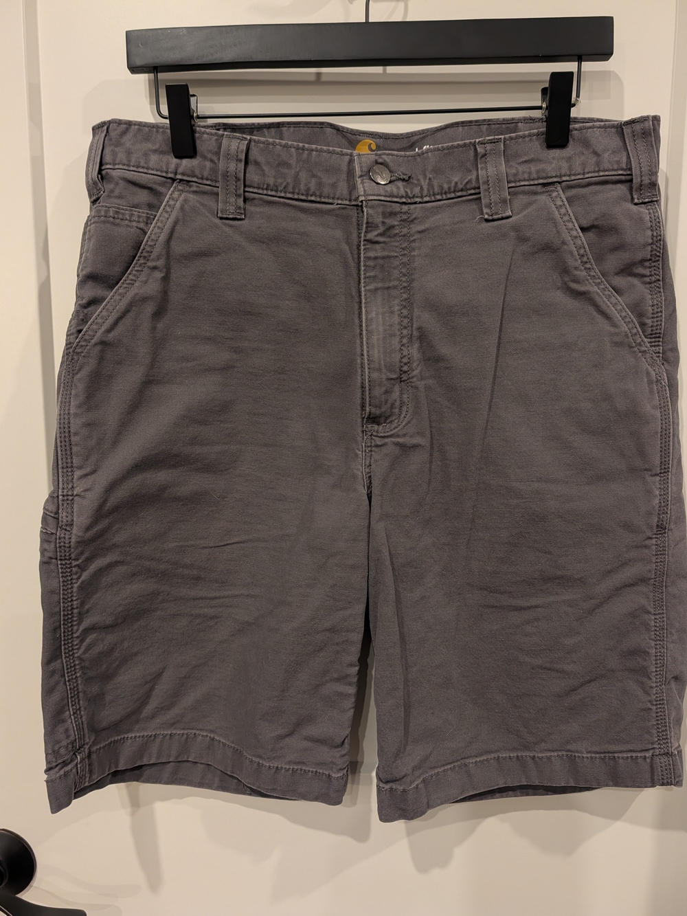 Carhartt Relaxed Gray Cargo Work Shorts